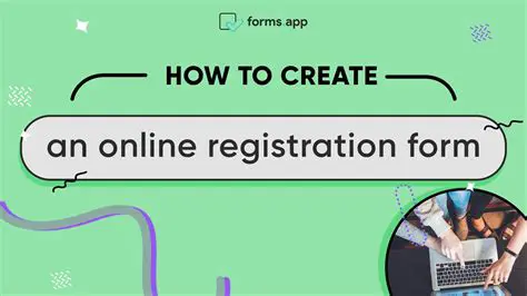 Create a registration process