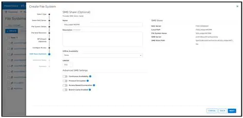 Create a separate database