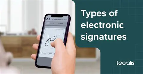 Create and manage electronic signatures