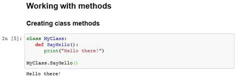 Create Methods in User Class