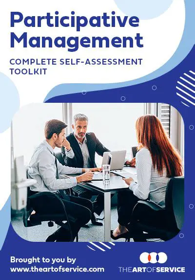 Creating a participatory management atmosphere