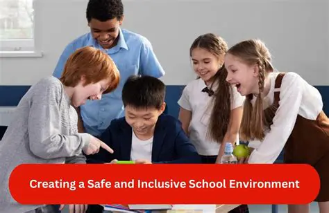 Creating a safe and inclusive school environment