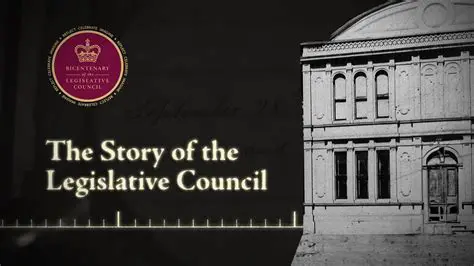 Creation of a Legislative Council