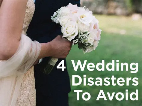 Crisis and Wedding Disasters