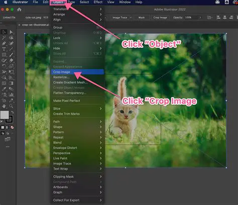 Crop Images Directly in Illustrator