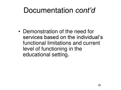 Current Documentation and Limitations