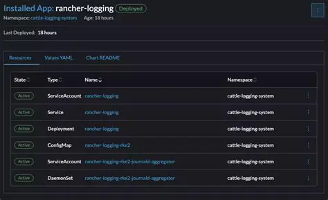 Current State of the Rancher Logging Chart