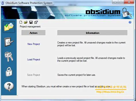 Custom software protection screens