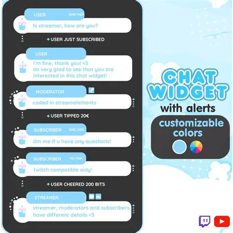 Customizable Live Chat Widget