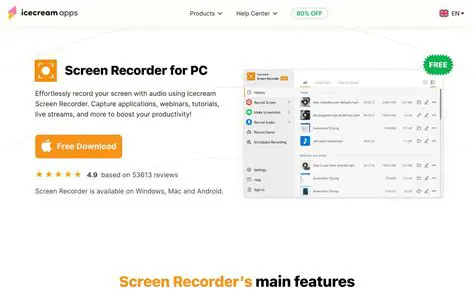 Customizable Recording Options