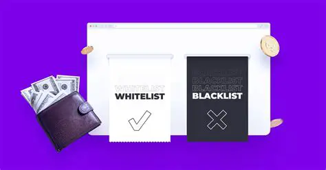 Customizable whitelist and blacklist