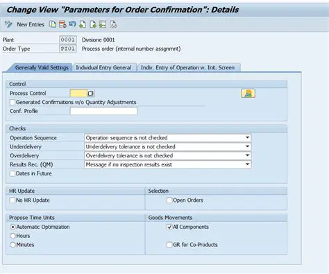 Customizing Practice Parameters
