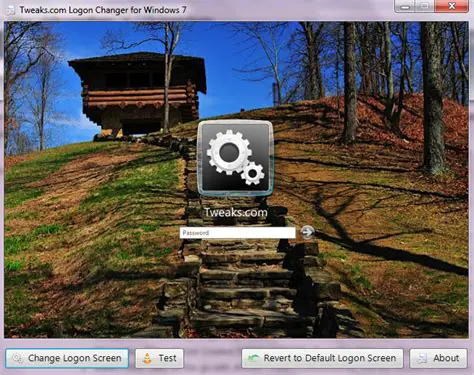 Customizing Your Logon Background