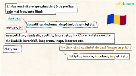 Cuvinte derivate cu prefix