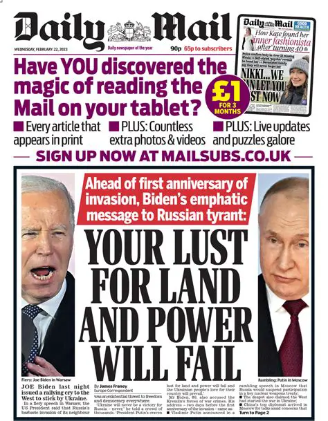 Daily Mail Ukraine: Unpacking the UK Tabloid's Extensive Coverage of the Conflict