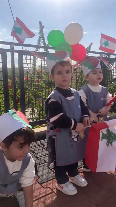 Dancing to patriotic tunes