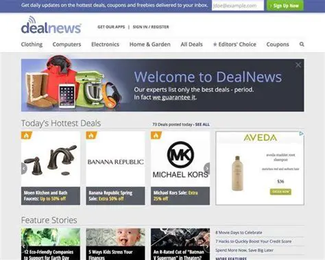 DealNews: Your Guide to Finding the Best Online Deals and Saving Money