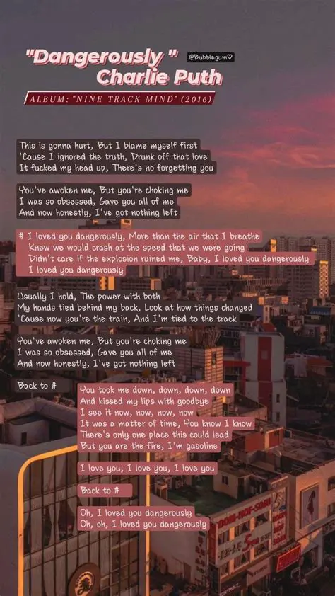 Decoding the Heartbreak: An In-Depth Look at Lirik Charlie Puth Dangerously