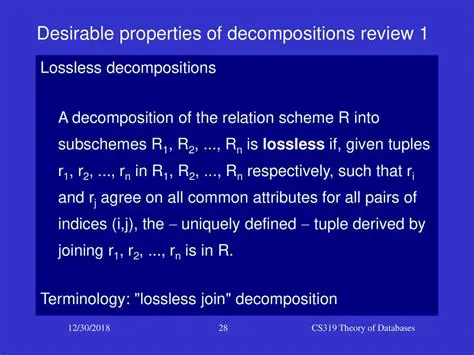 Decomposition in Locally Closed Subschemes
