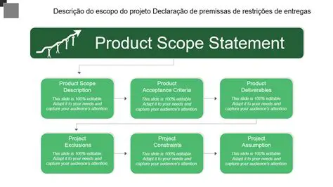 Define o escopo do projeto