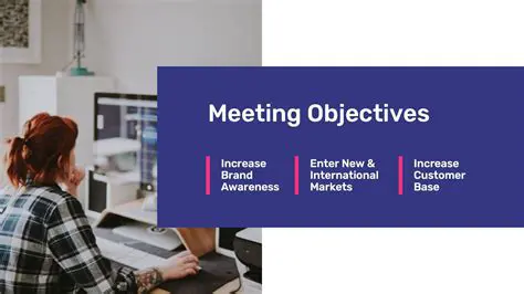 Define the Meeting Objectives
