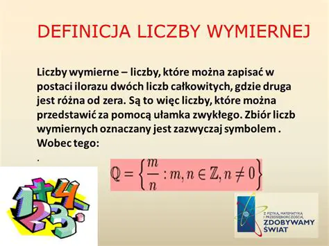 Definicja liczby wymiernej