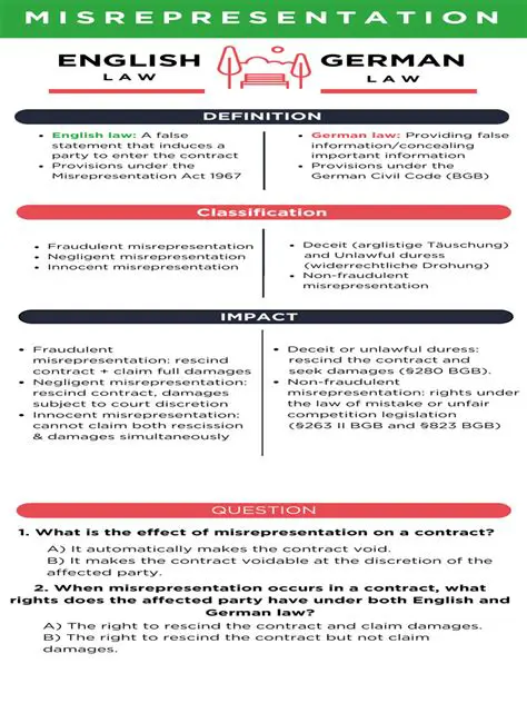 Defining Misrepresentation