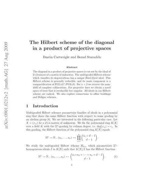 Definition of Hilbert Scheme