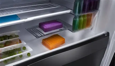 Defrosting in the refrigerator with cold water