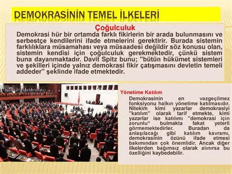 Demokrasinin Temel Nitelikleri