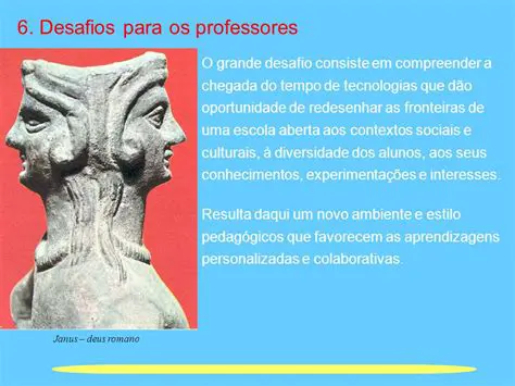 Desafios para os Professores