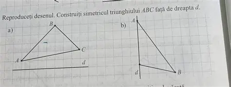 Descompunerea triunghiului ABC