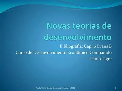 Desenvolvimento de novas teorias