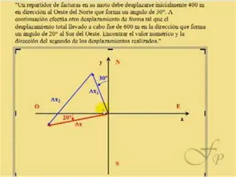 Desplazamiento al Suroeste