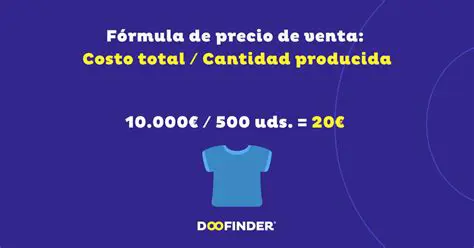 Determinar el precio de venta de cada caballo
