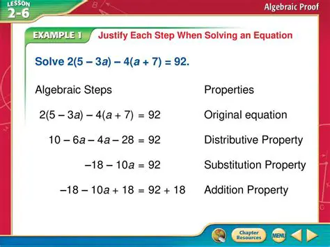 Determine and Justify a Solution