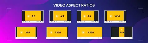 Determine the Aspect Ratio of the Video Shot
