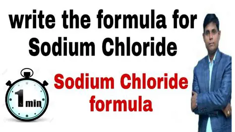 Determining the Formula for Chloride