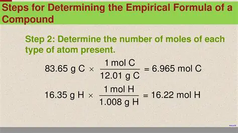 Determining the Number of Moles