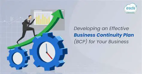 Develop a comprehensive business continuity plan
