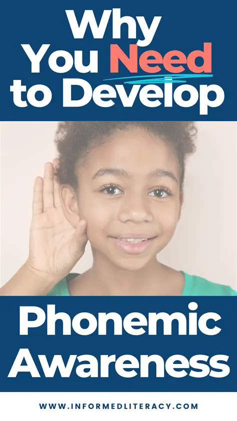 Develops Phonemic Awareness