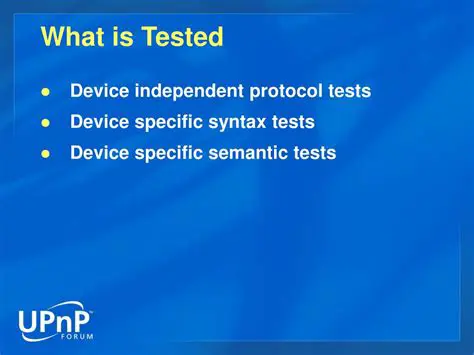 Device Independent Syntax Tests