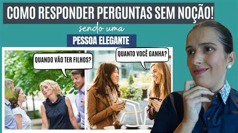 Dicas para responder a perguntas como essa