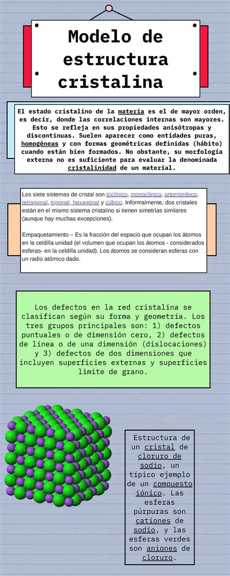 Diferencias en la Estructura Cristalina