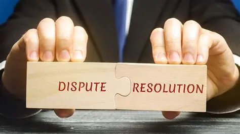 Difficulty resolving disputes