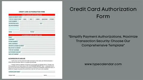 Direct Credit Card Authorization