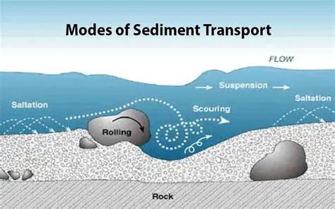 Direction of sediment transport
