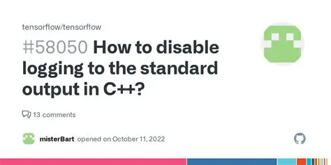 Disable tensor creation logging