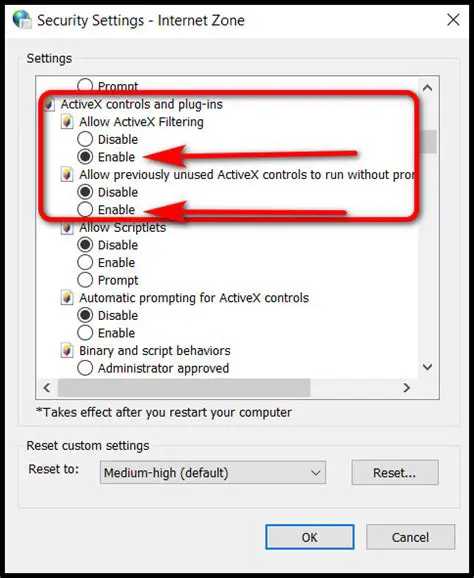 Display web pages that require ActiveX controls