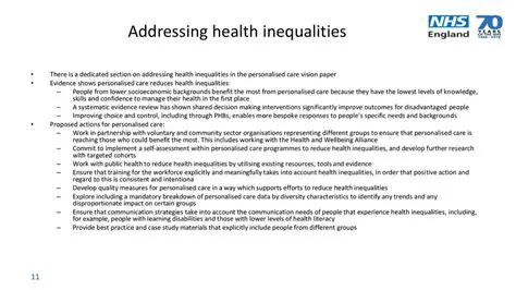 Disproportionate impact on certain groups